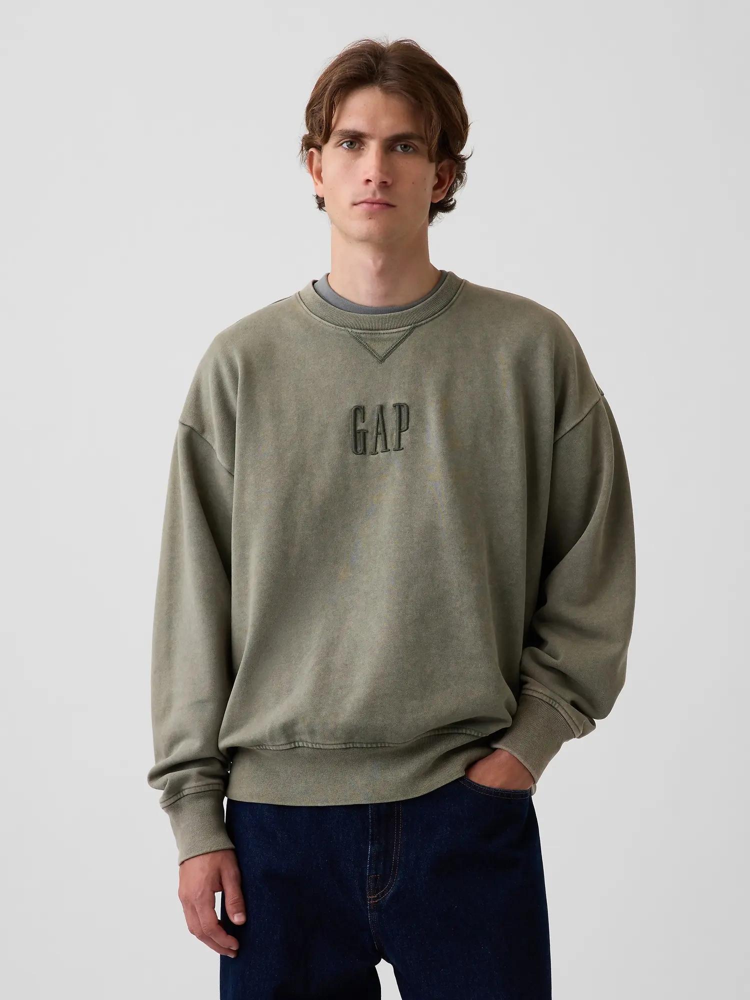 GAP Oversize pánská mikina s logem