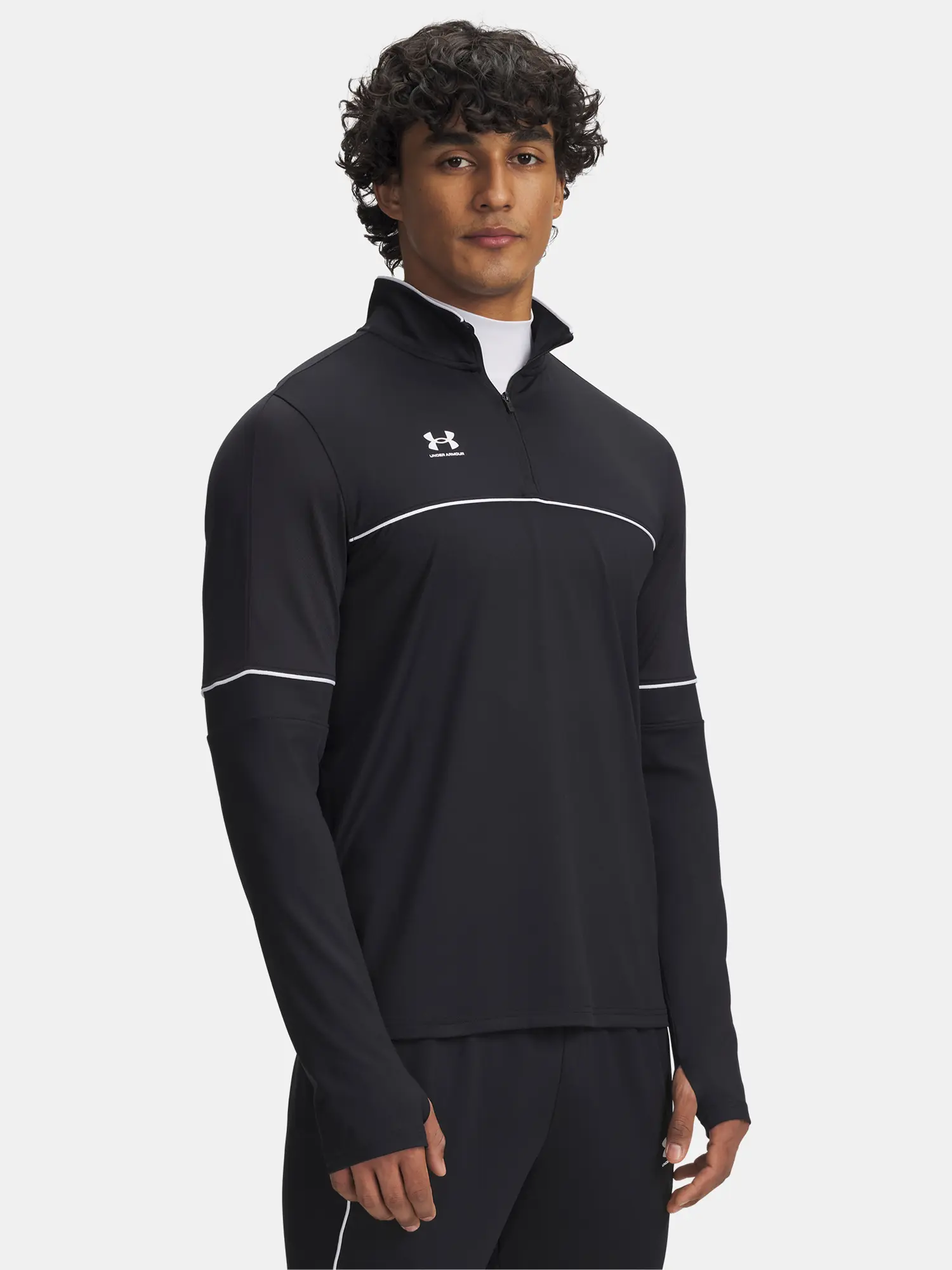 Pánské tričko Under Armour UA M Challenger Training QZ-BLK - Pánské