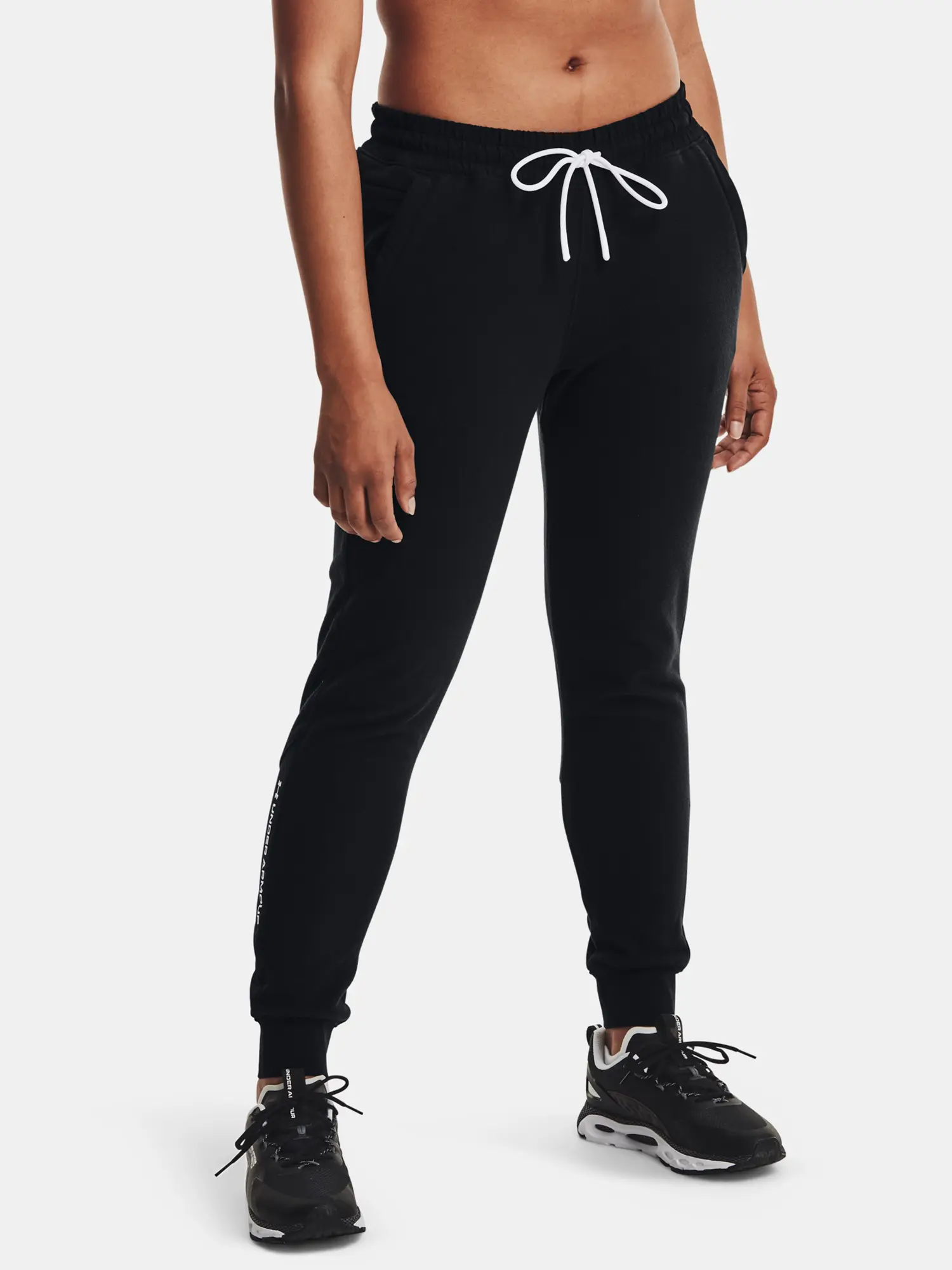 Under Armour Tepláky UA Rush Fleece Pant-BLK - Dámské
