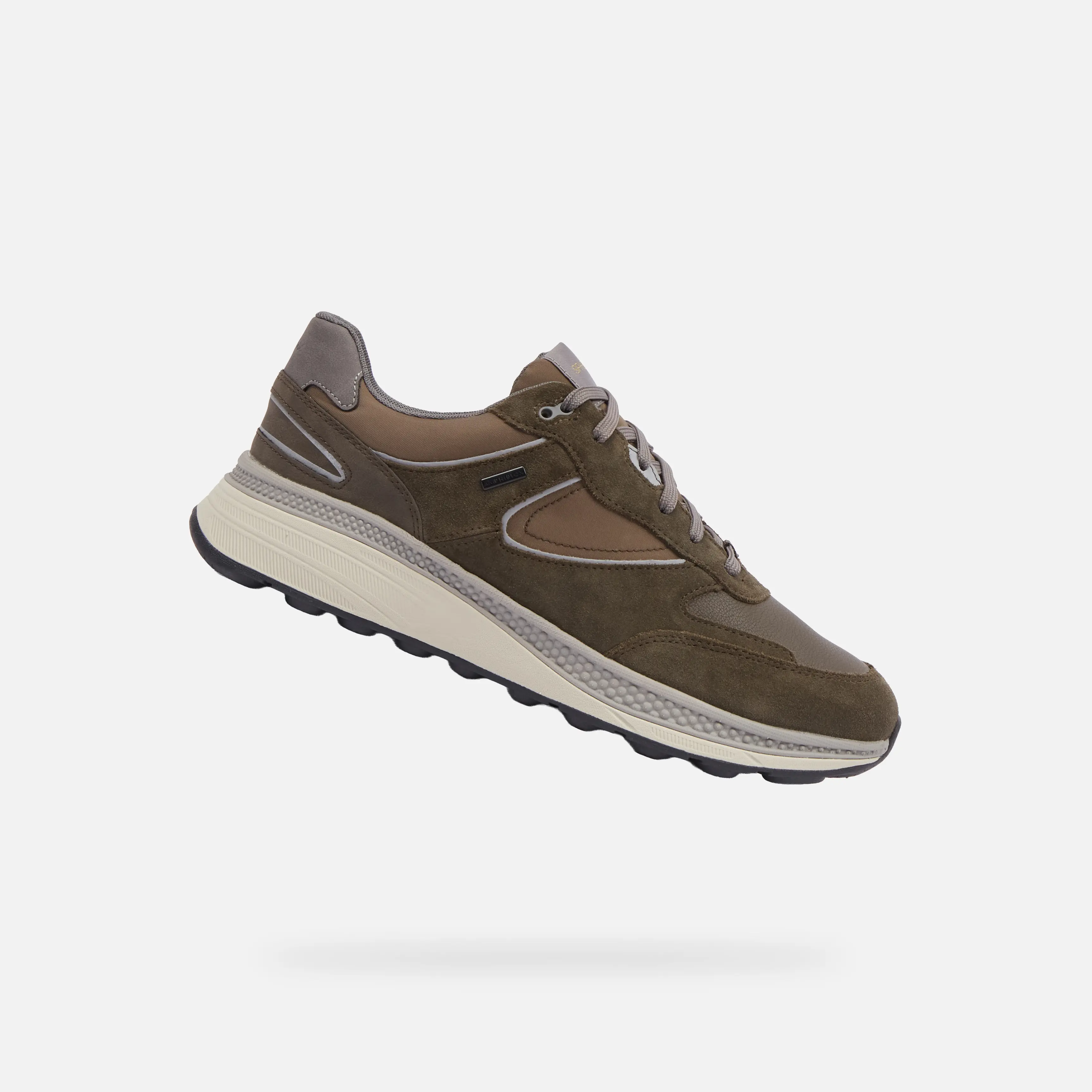 Khaki pánské tenisky Geox Spherica Actif X1 - Pánské