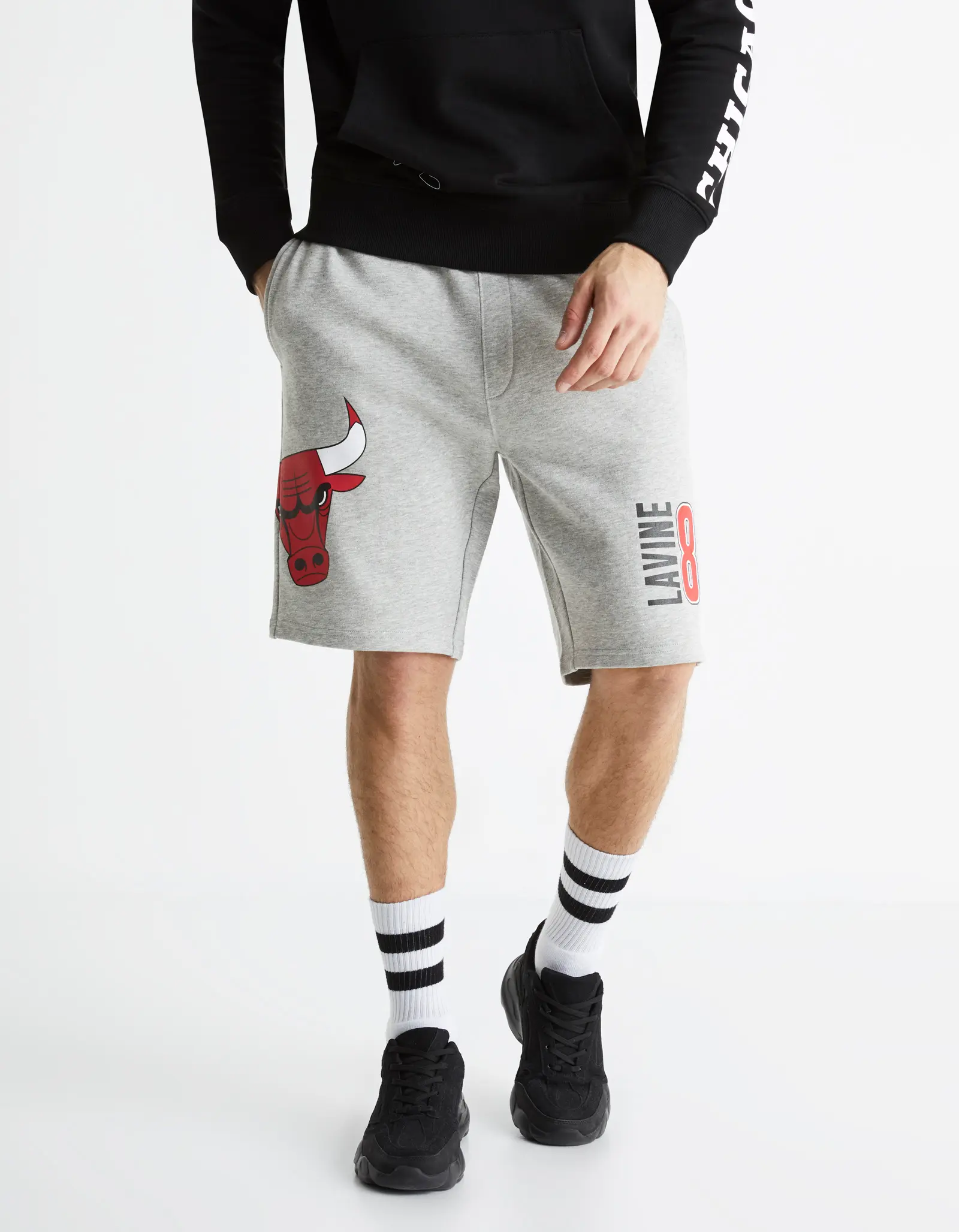 Celio Teplákové kraťasy NBA Chicago Bulls - Pánské