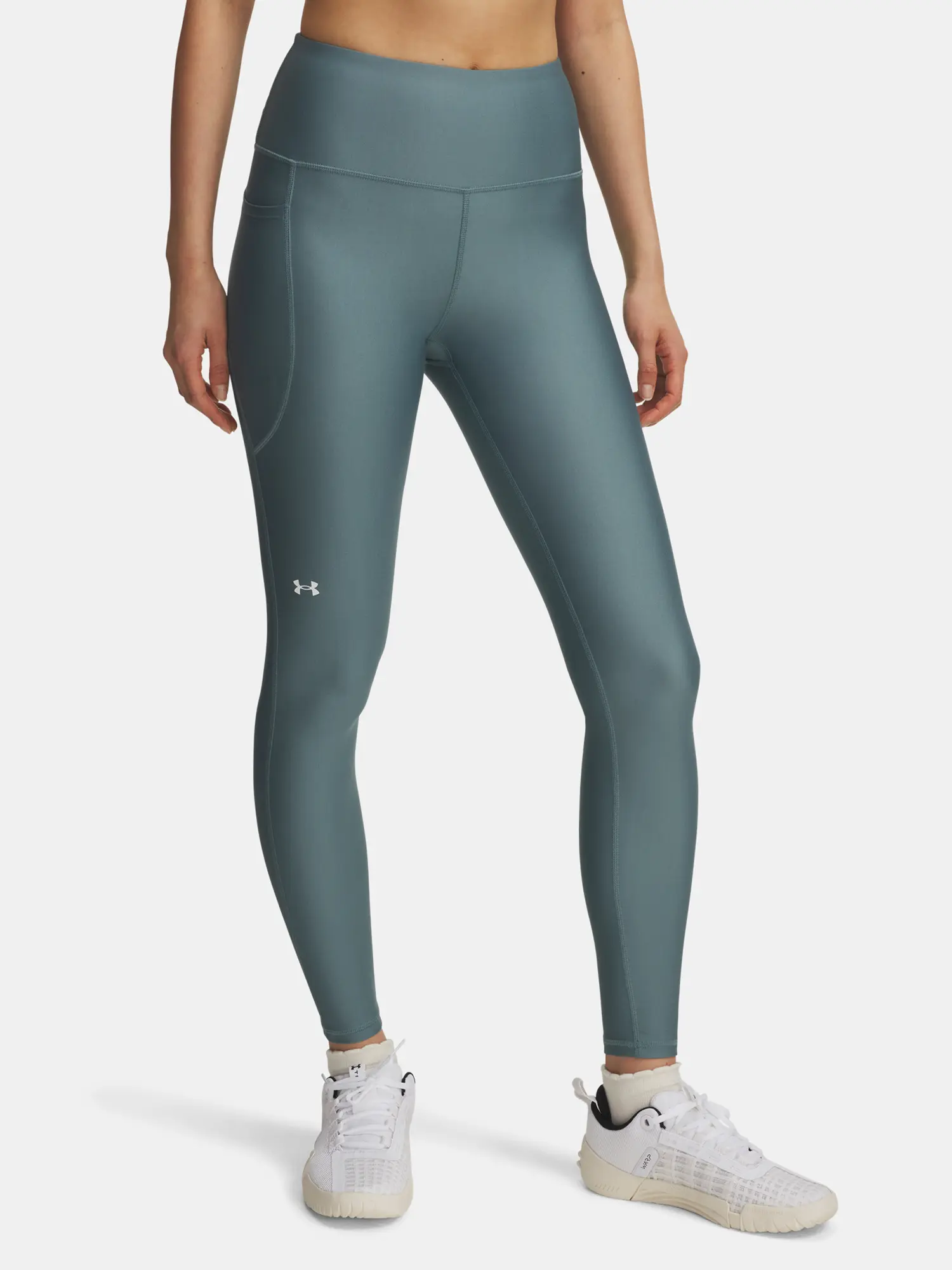 Dámské legíny Under Armour Tech HiRise Legging-BLU - Dámské