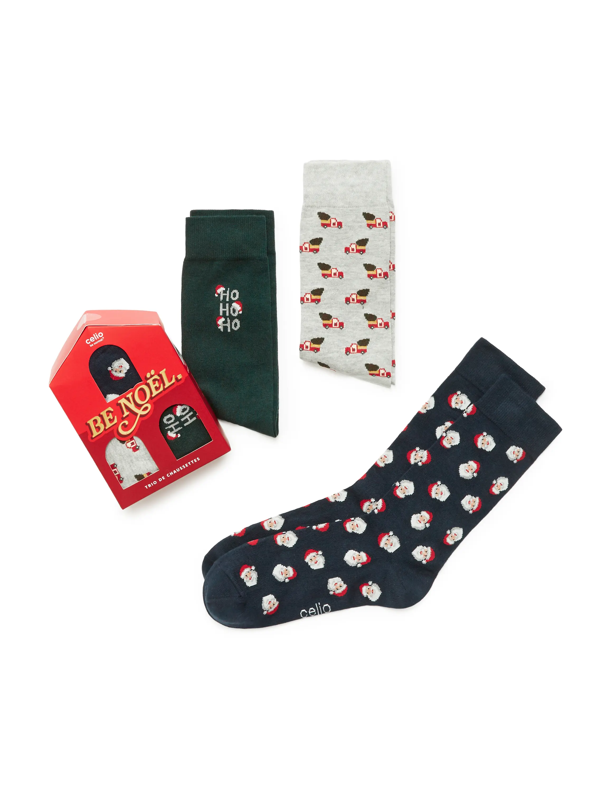Vánoční ponožky Celio Santa Claus