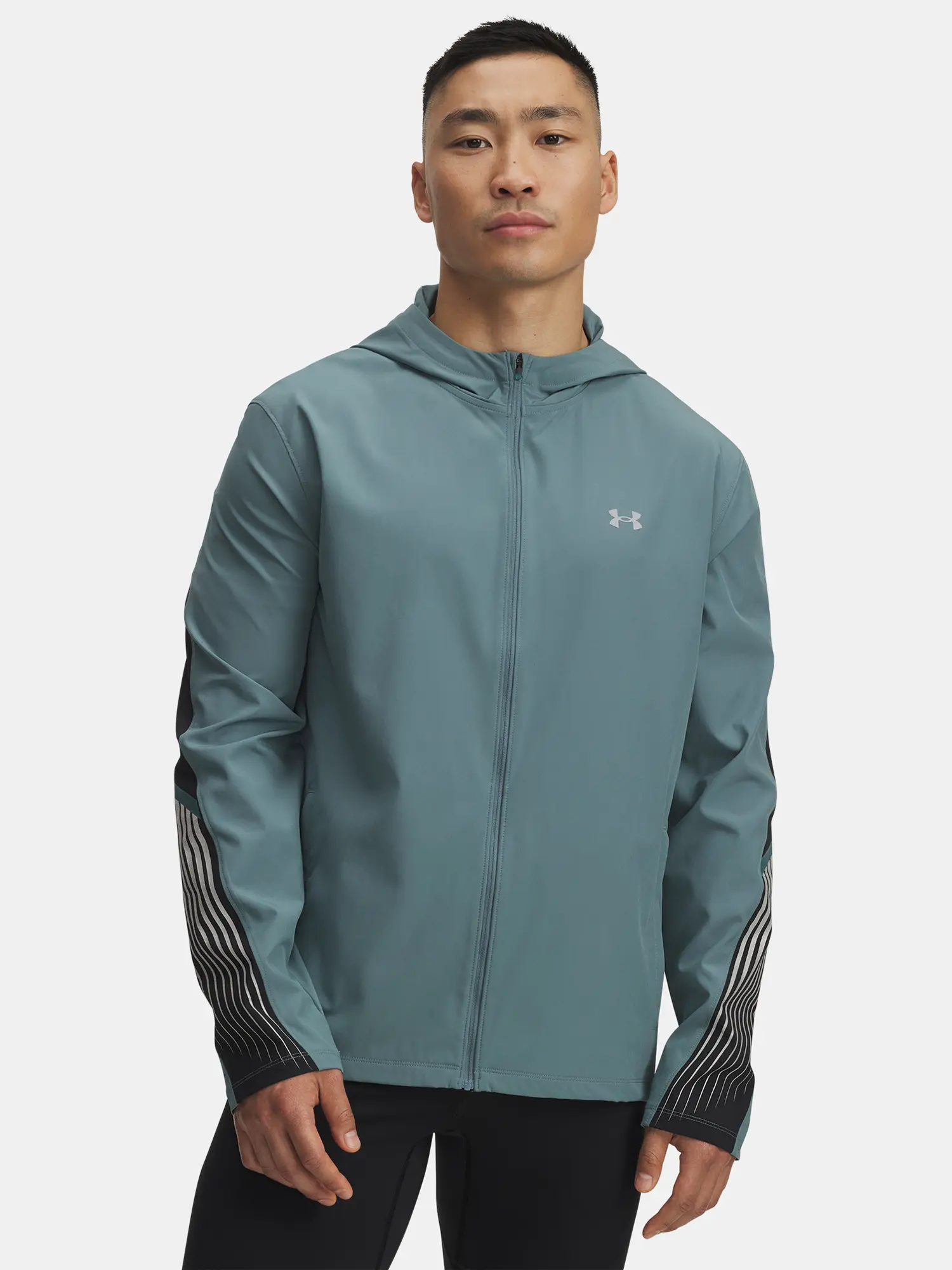 Pánská bunda Under Armour UA Velociti Storm Hooded Jkt-BLU - Pánské