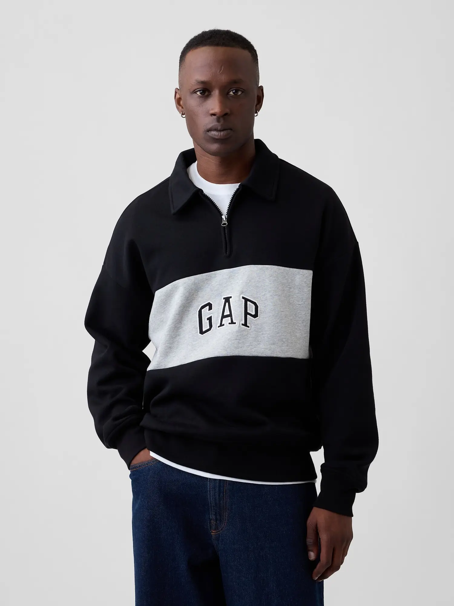 Mikina GAP Oversize s logem