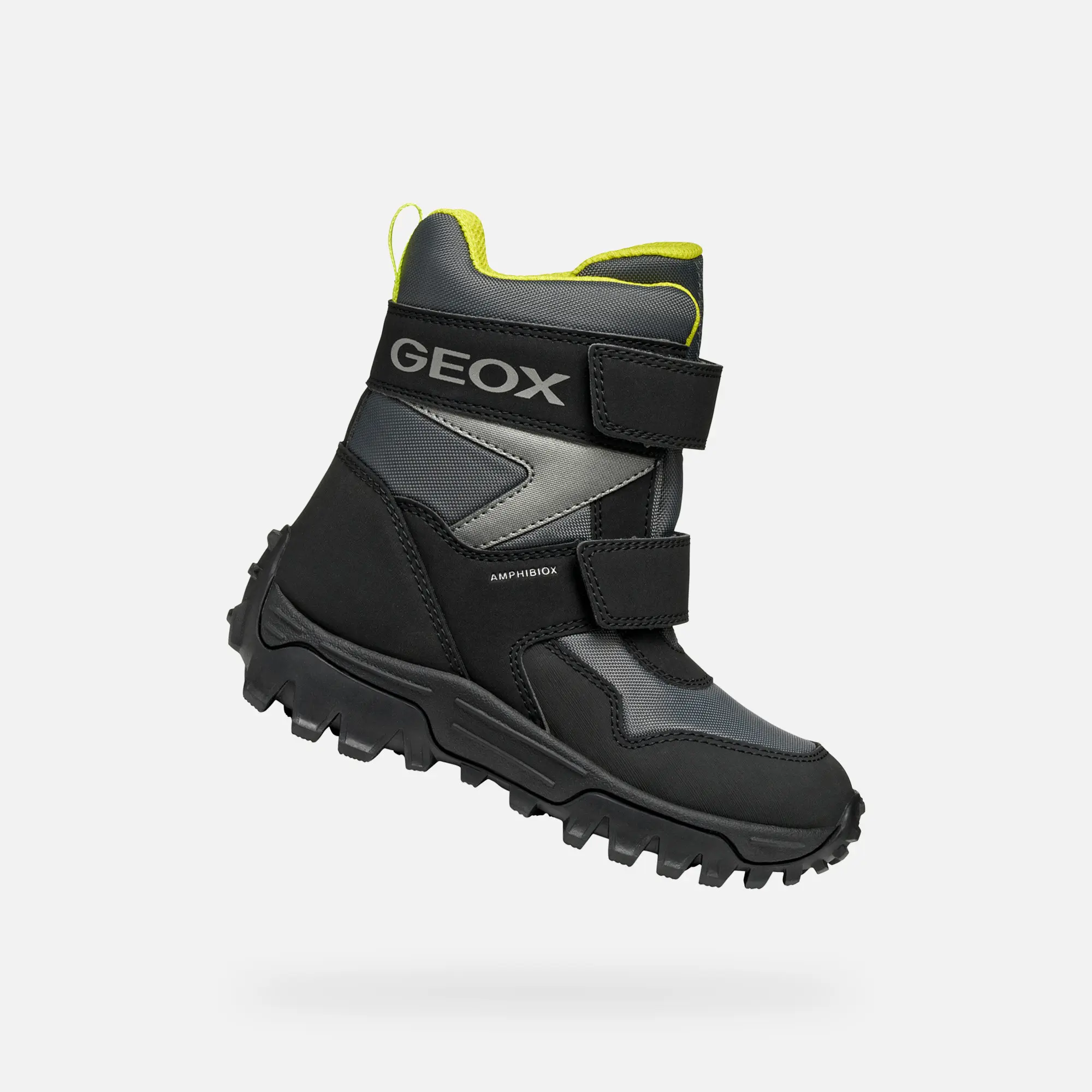 Chlapecká kotníková obuv geox himalaya b abx šedá 30
