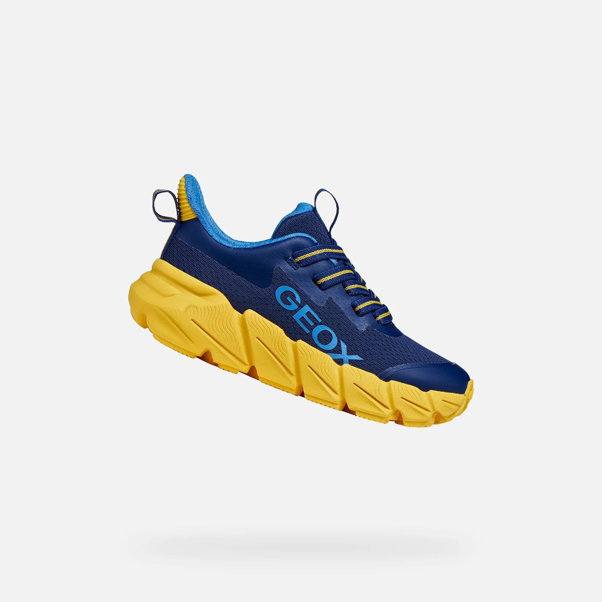 Geox Tmavě modré chlapecké tenisky Flexyper Fast -