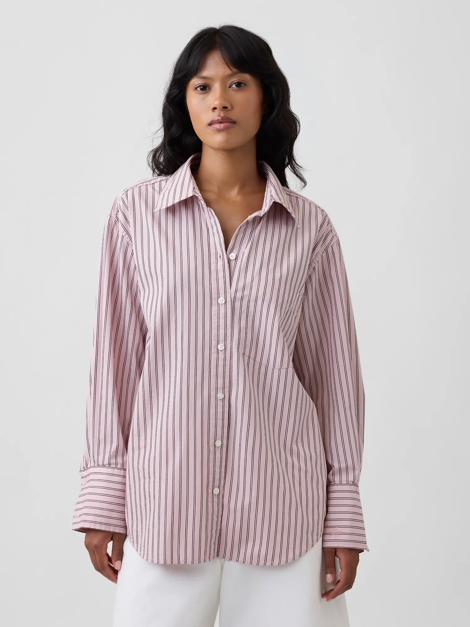 GAP Oversize Poplinová Košile