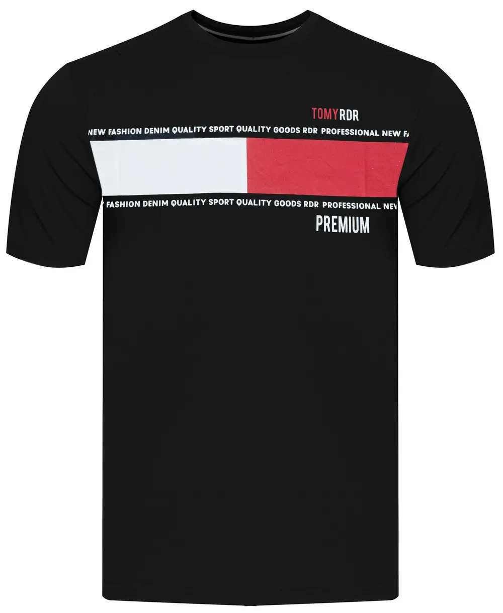 Pánské triko Jumper 3031 černé