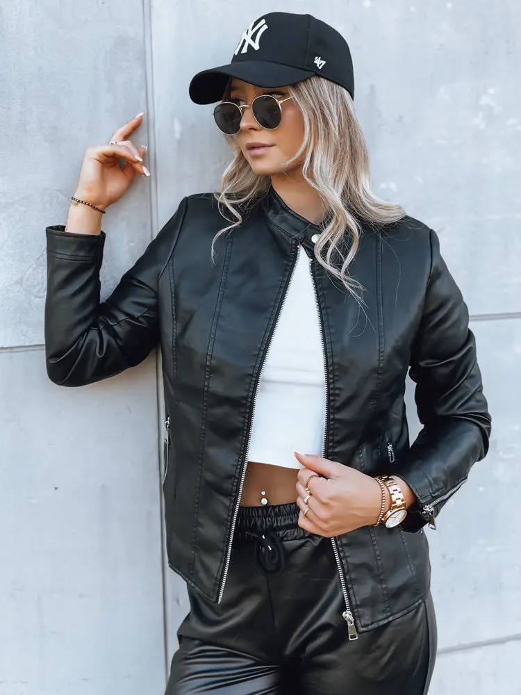 Dámská bunda TRENDY FUSION DSTREET TY3896 Barva: Černá, Velikost: