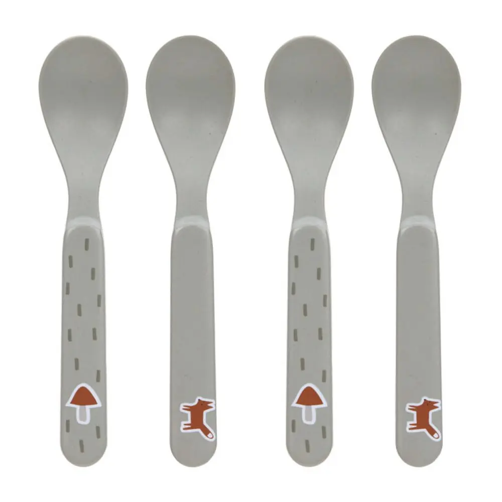 Lžičky Lassig Spoon Set PP/Cellulose Little Forest fox