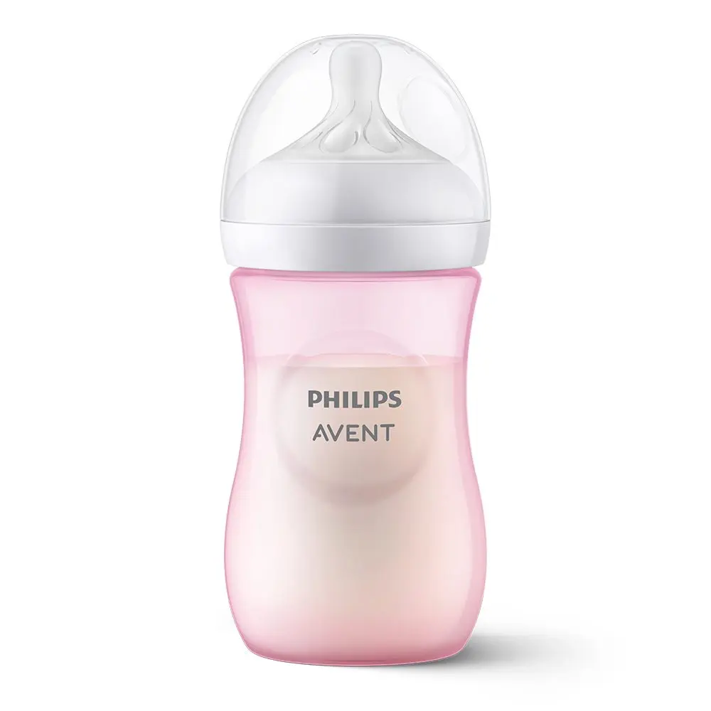 Avent Philips Láhev Natural Response 260ml, 1m+, růžová