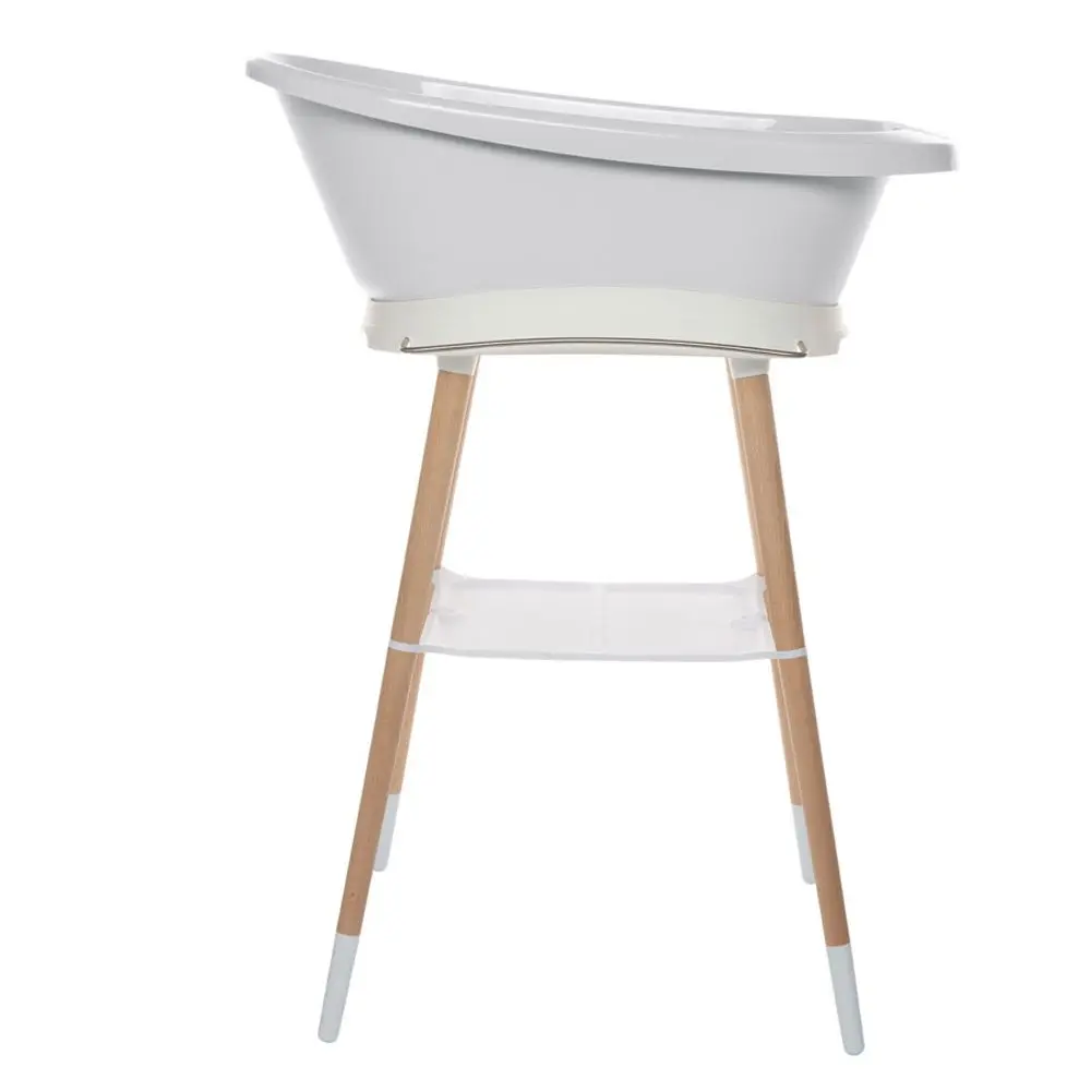 Bebe-Jou Sada digitální vaničky se stojanem Sense Light Grey