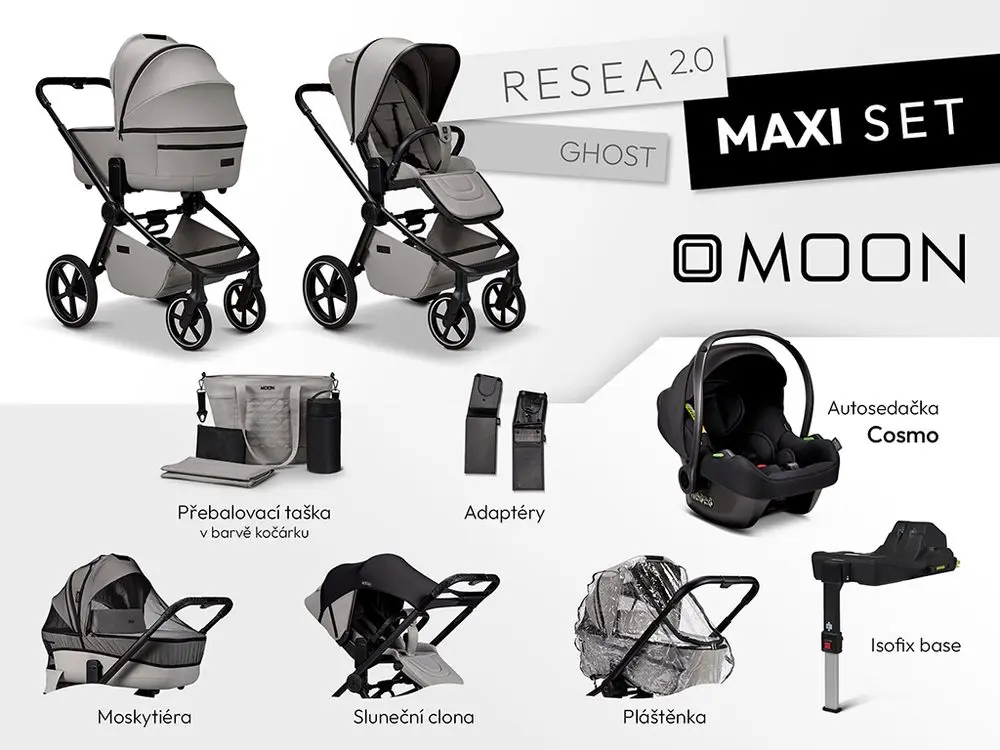 Moon Resea 2.0 Maxi set - GHOST