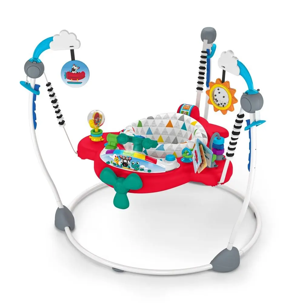 BABY EINSTEIN Skákadlo/aktivní centrum 2v1 Ocean Explorers Airplane Adventure™