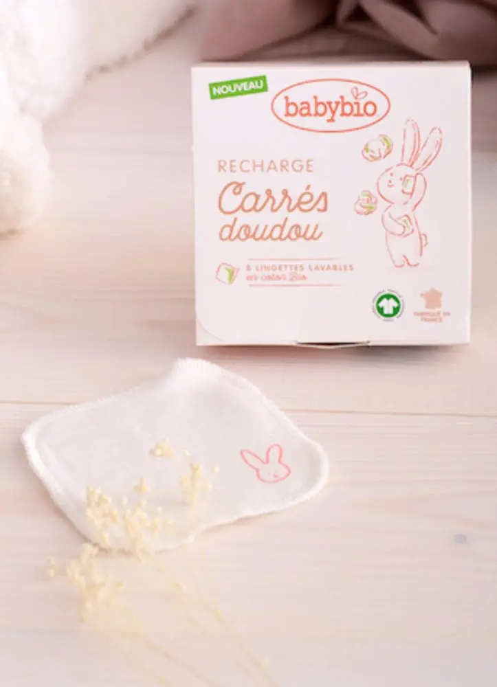 BABYBIO hygienické žínky z BIO bavlny doplňovací sada