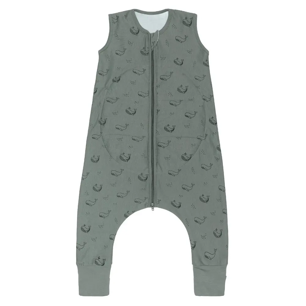 Fillikid Dětský overal na spaní whale green vel. 92