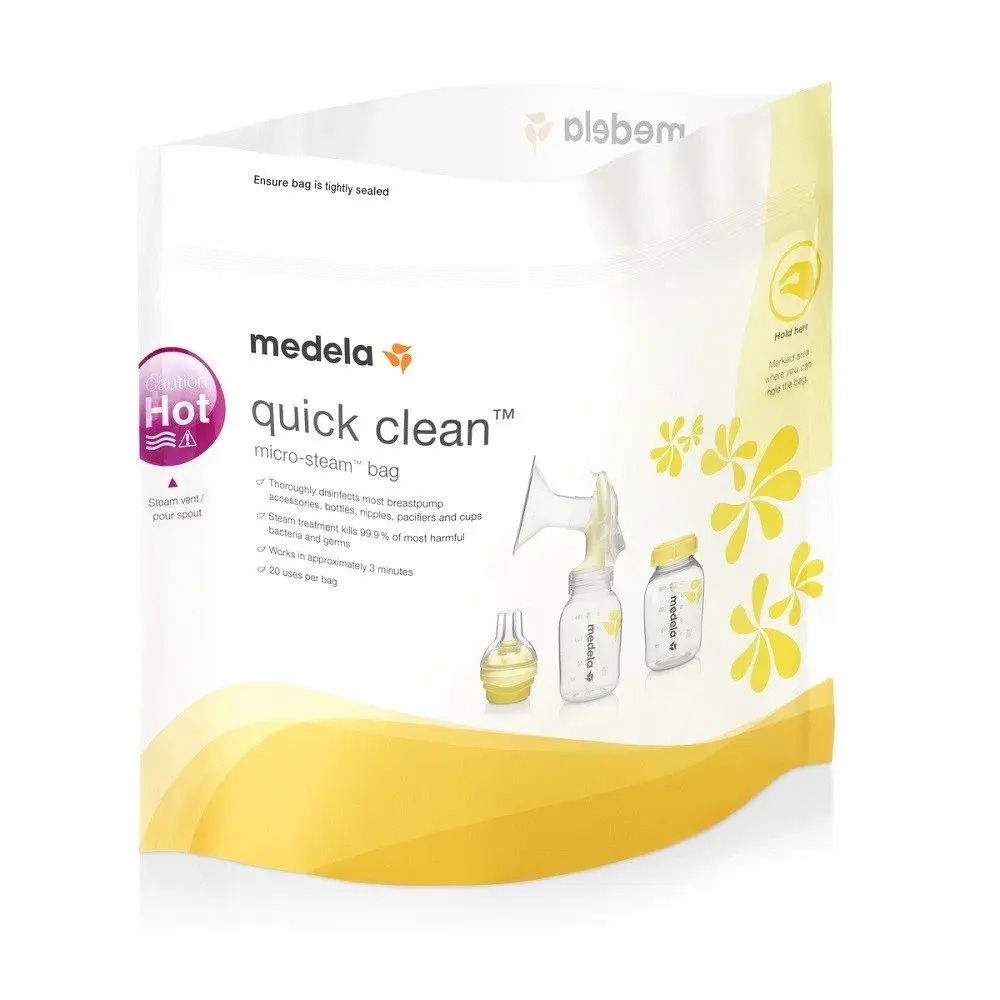 Medela Sterilizační sáčky Quick Clean - nemocniční balení 100 ks