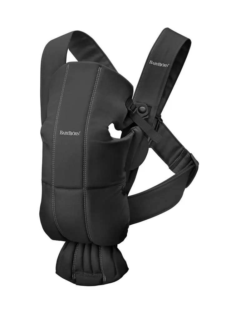 BABYBJORN BabyBjörn nosítko MINI Black Woven