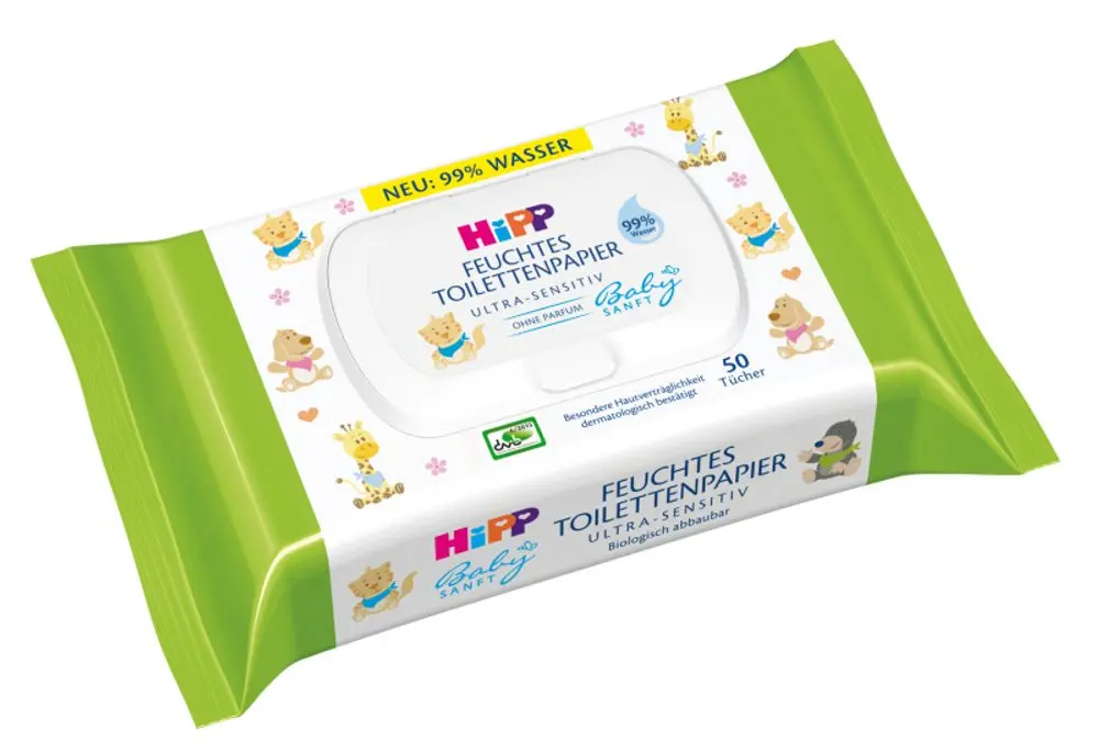 HiPP Babysanft Vlhčený toaletní papír ULTRA SENSITIVE