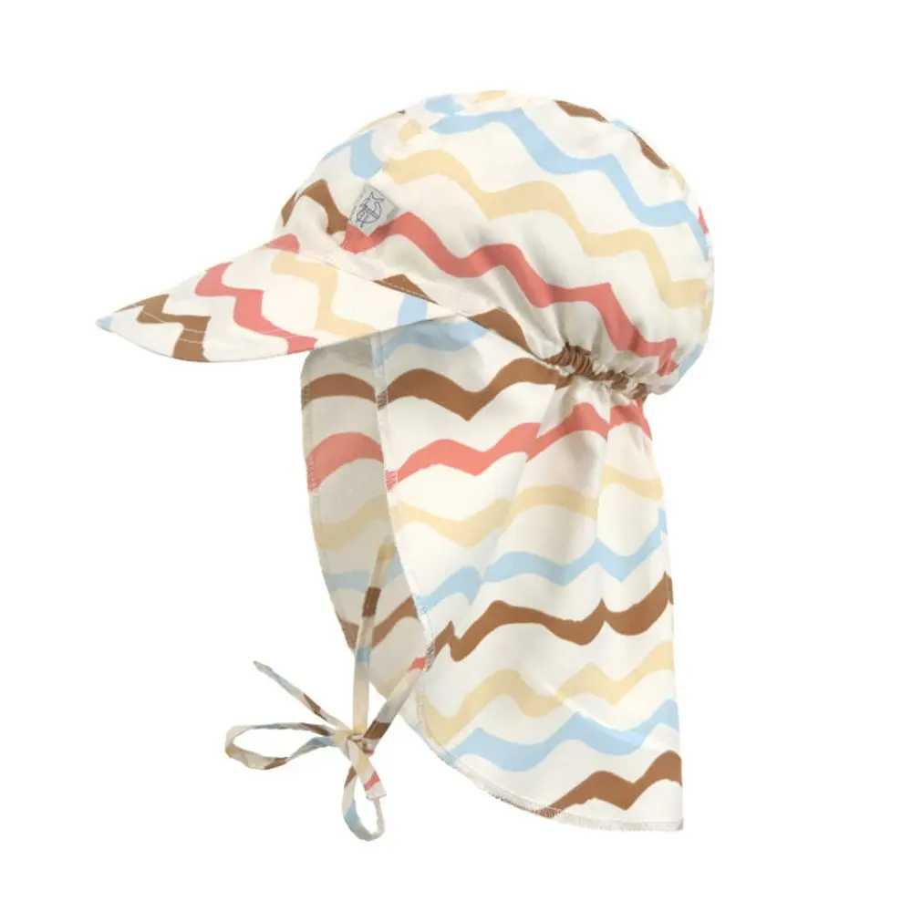 Lässig Splash Sun Protection Flap Hat waves sea salt 19-36 mo.