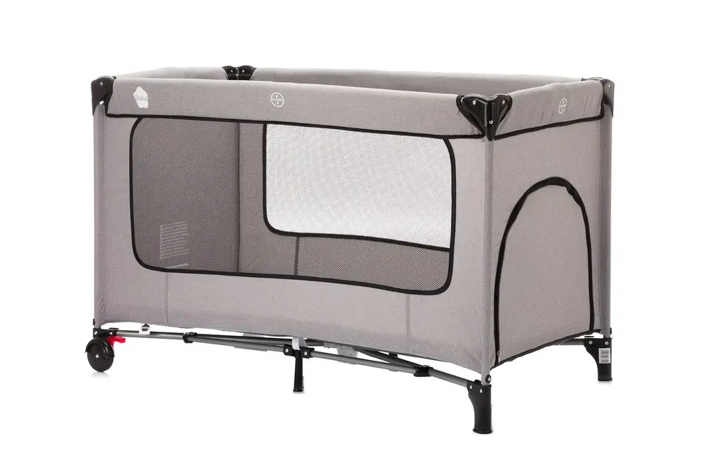 Fillikid Cestovní postýlka Paris lightgrey melange