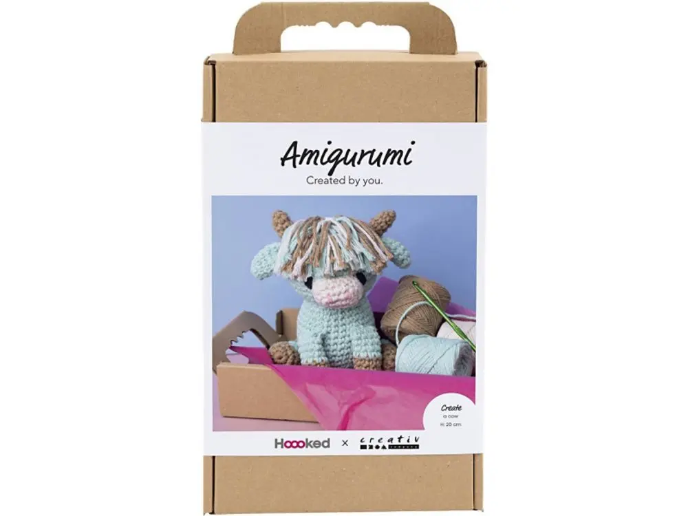 Creative Amigurumi sada háčkování - KRAVIČKA