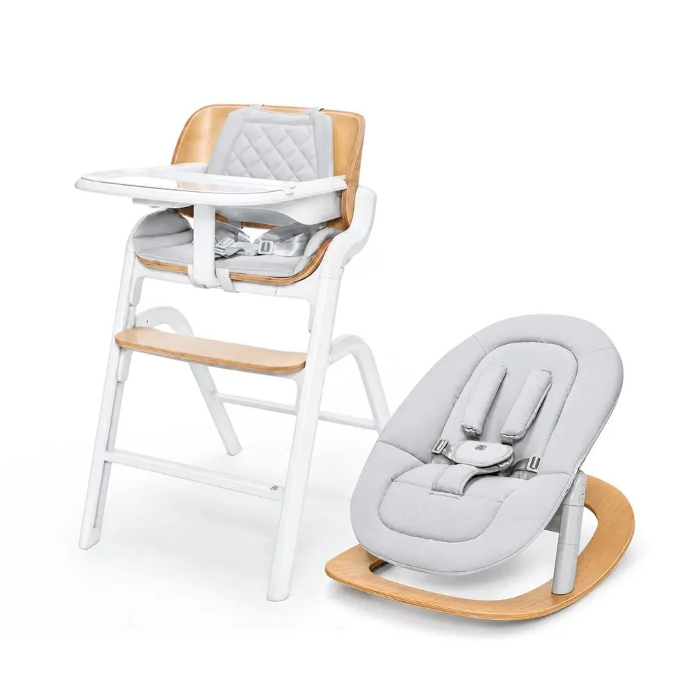 Set židlička Inspira 2 + novorozenecký set + houpací základna, Creamy Natur