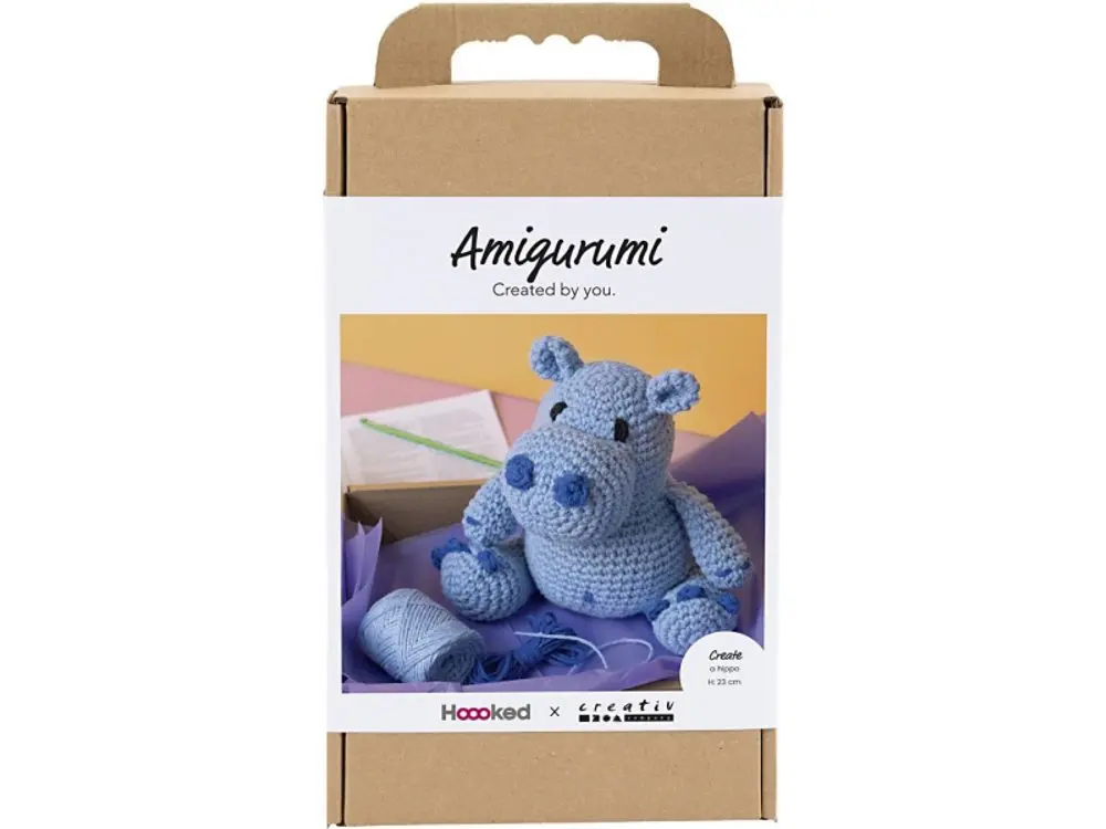 Creative Amigurumi sada háčkování - KAMARÁD HROŠÍK