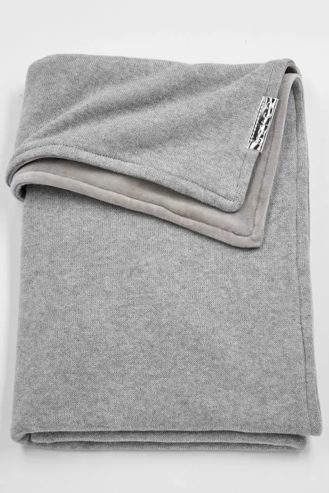 Meyco Deka Knit basic samet - Grey melange