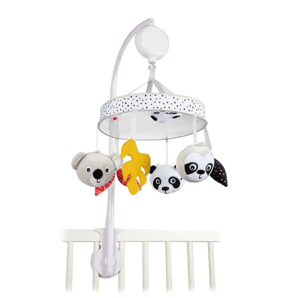 Canpol Babies Senzorický plyšový kolotoč s melodiemi/bluetooth BabiesBoo hrající