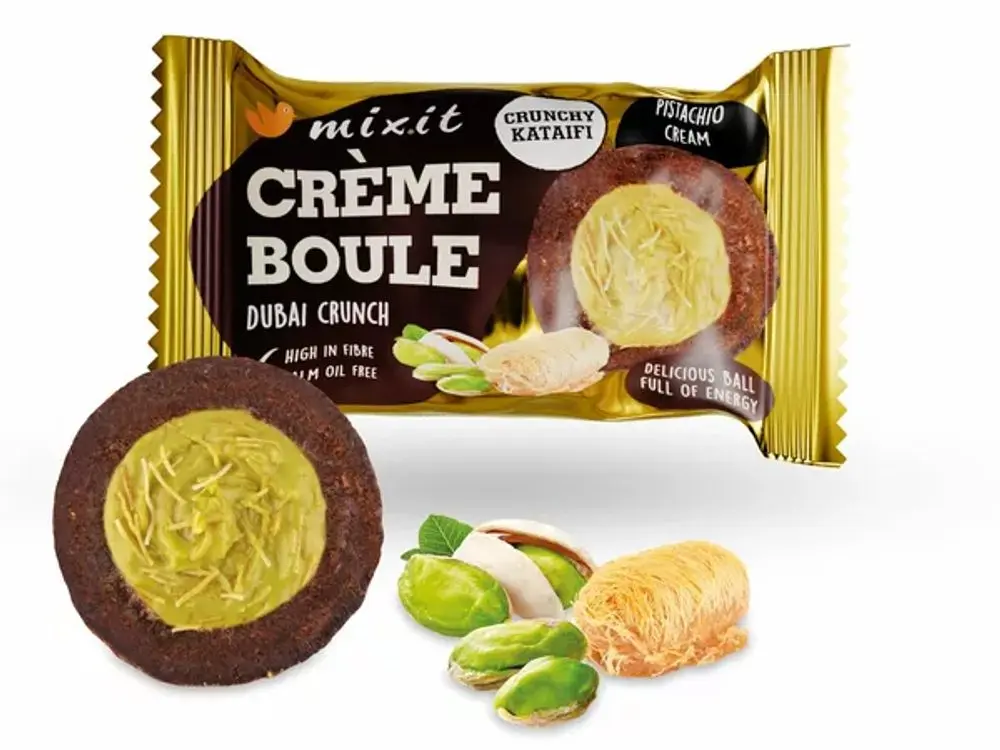 Crème boule – Dubai crunch