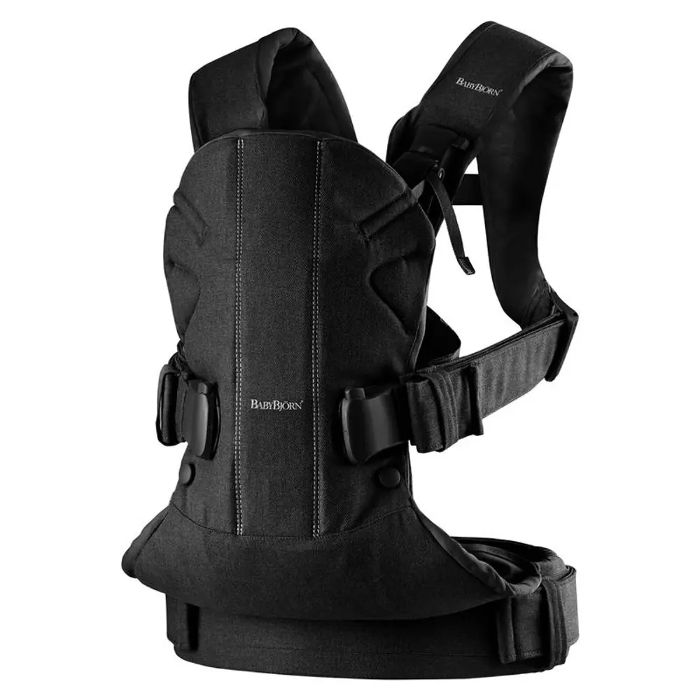 BABYBJORN Babybjorn nosítko ONE Black Woven