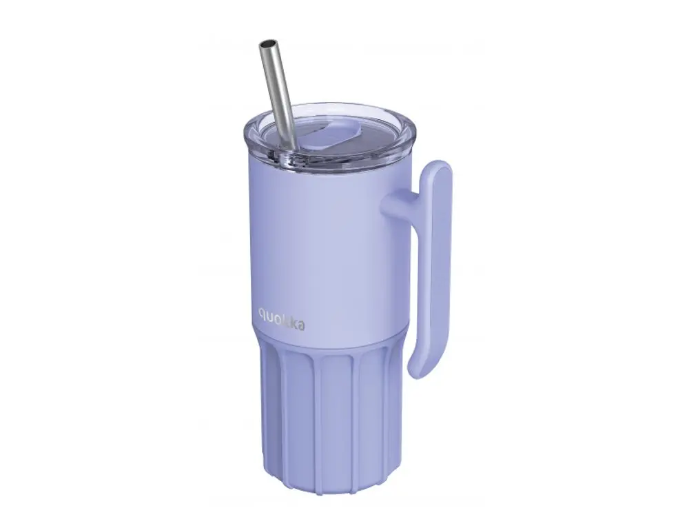 Nerezový termohrnček so slamkou Umi Lavender 720 ml