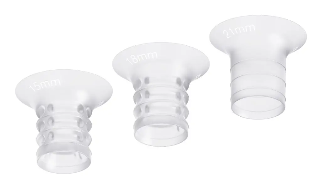 Medela Vložky do prsních nástavců silikonové (2x21mm, 2x18mm, 2x15mm)