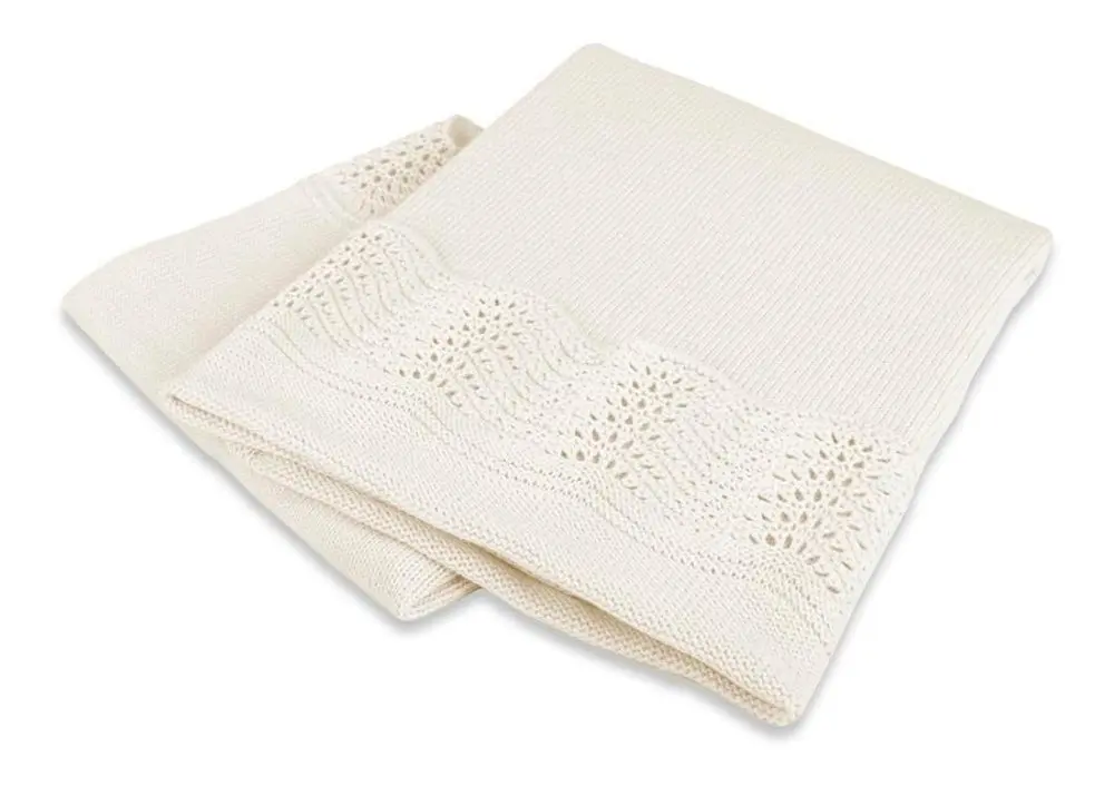 Interbaby DEKA PŘÍZOVÁ LEM 75X100 KRÉMOVÁ