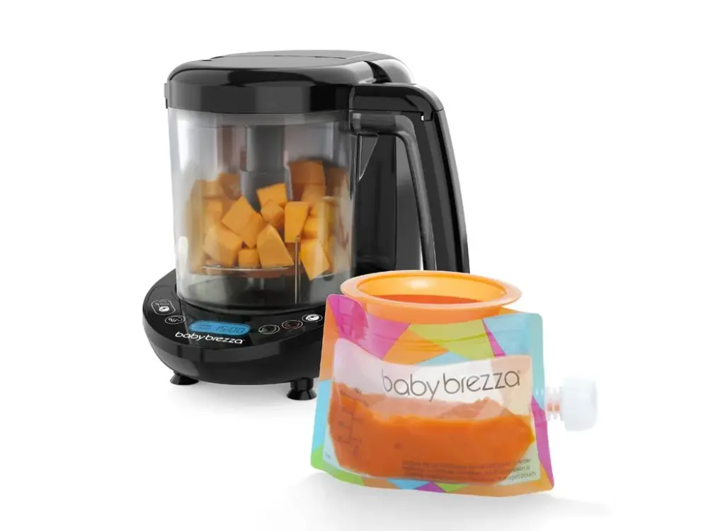 Baby Brezza Food Maker Deluxe - parní hrnec a mixér - All Black