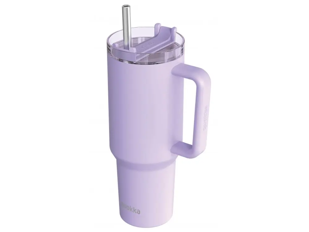 Nerezový termohrnek s brčkem Stream Purple 1200ml