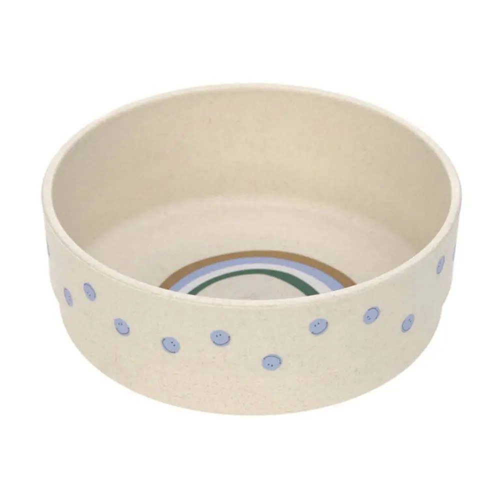 Dětská miska Lassig Bowl PP/Cellulose Rascals Smile sky blue