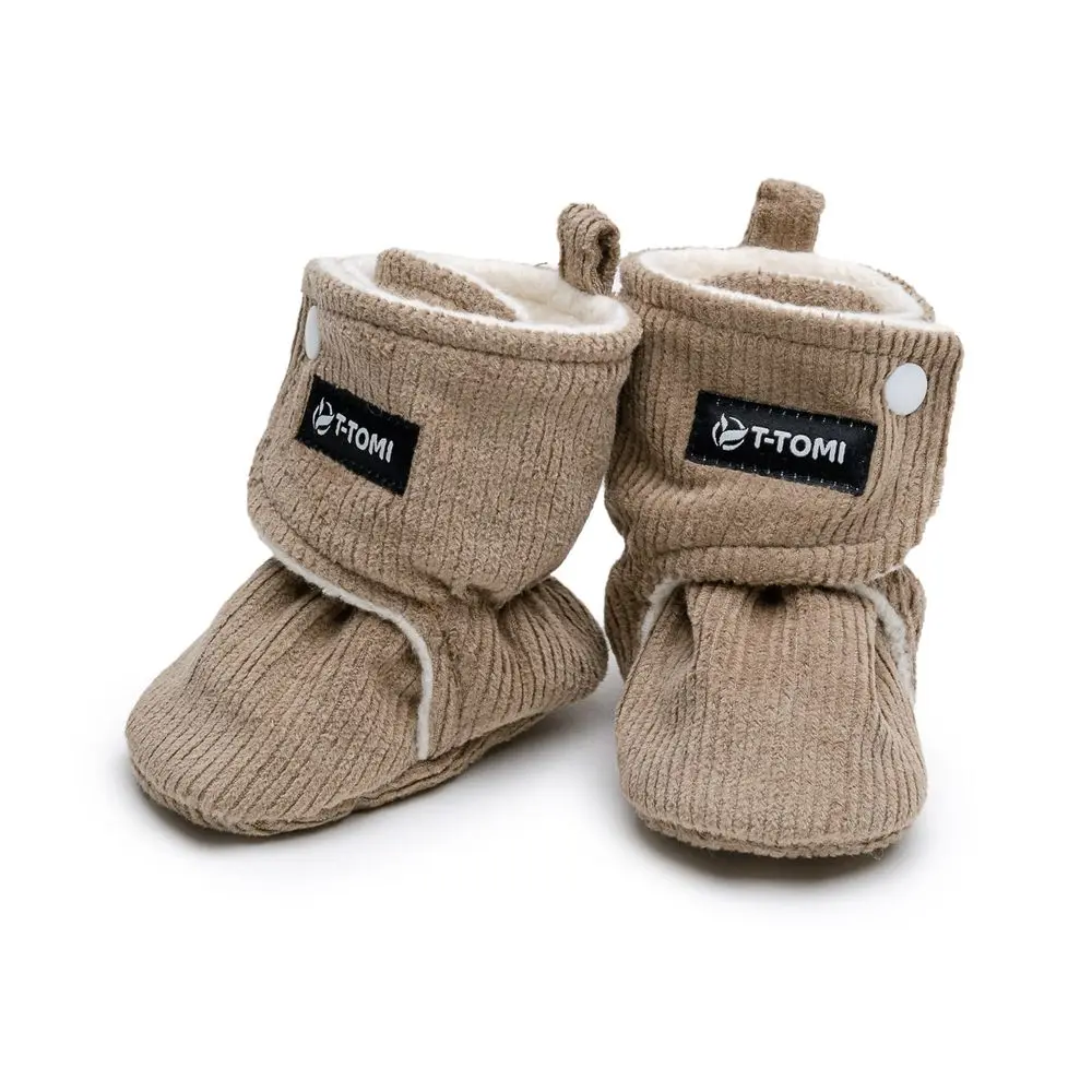 T-Tomi Zateplené capáčky Caramel - 9-12 měsíců