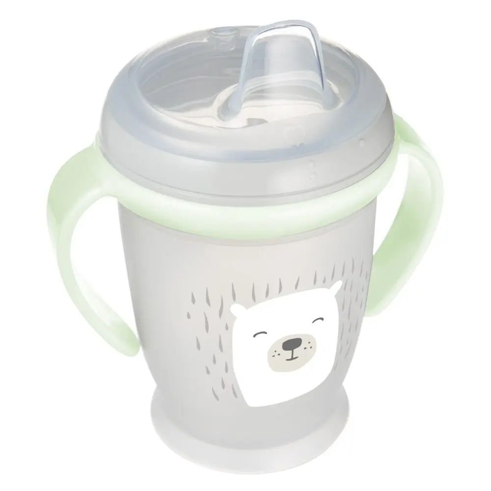 LOVI Hrníček nevylévací BUDDY BEAR 250ml 6m+
