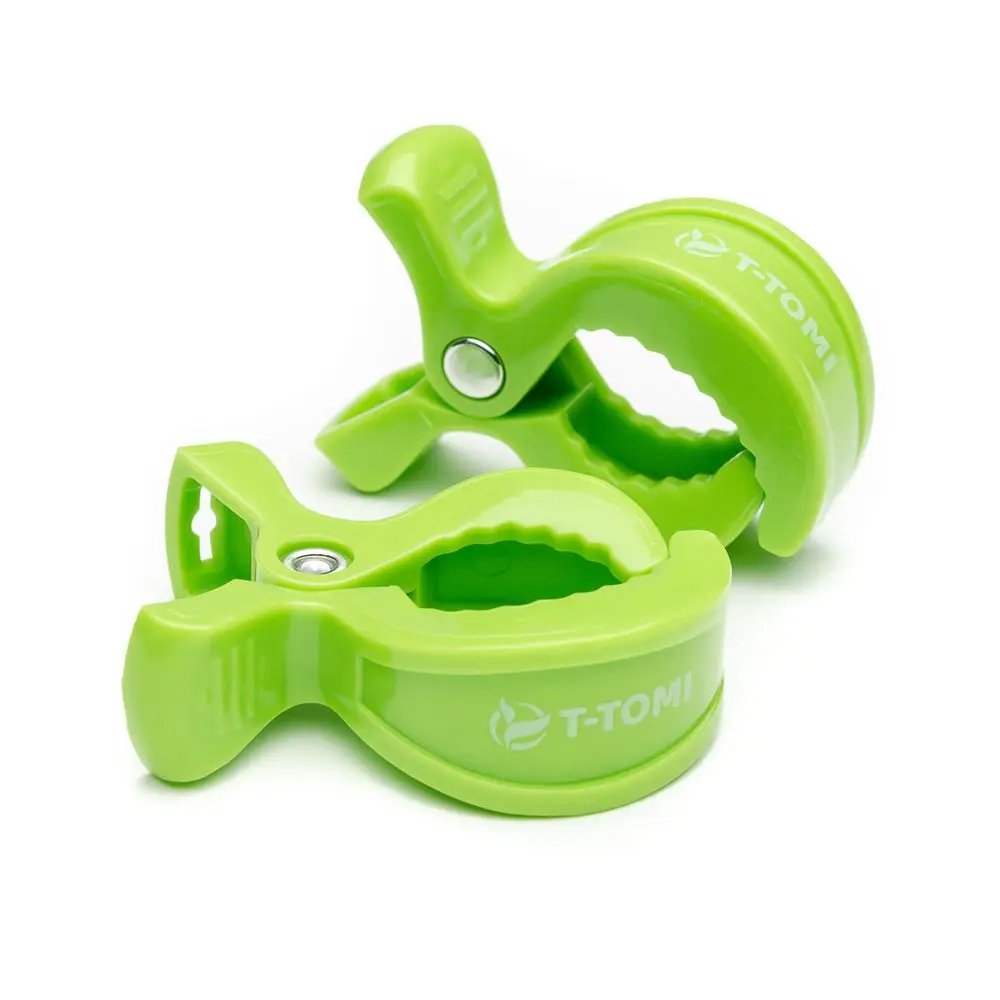 T-TOMI Kočárkový kolíček, green / zelený