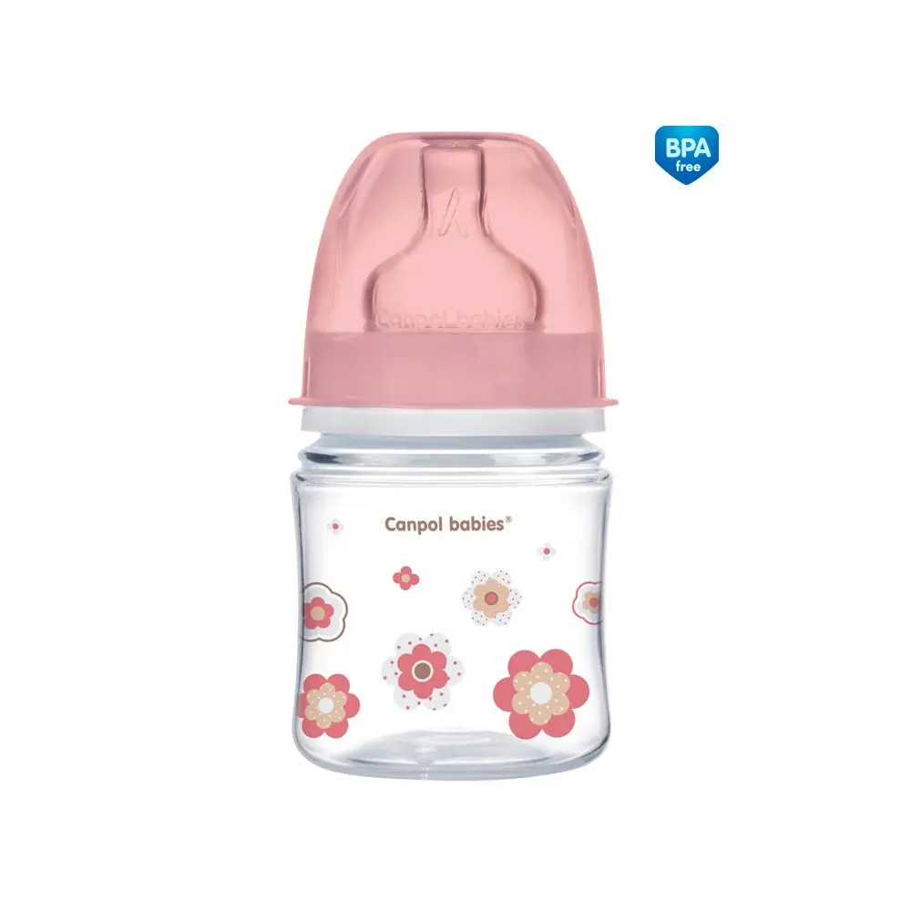 Canpol Babies Kojenecká láhev se širokým hrdlem NEWBORN BABY 120ml