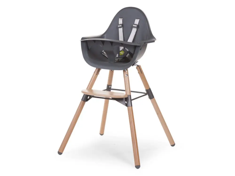 Childhome Židlička 2v1 Evolu 2 Natural / Anthracite