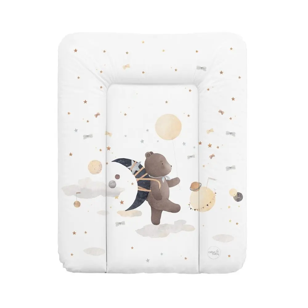 CEBA BABY Podložka přebalovací měkká malá (50x70) Basic Cosmic Mouse - CEBA BABY Podložka přebalovací měkká malá (50x70) Basic