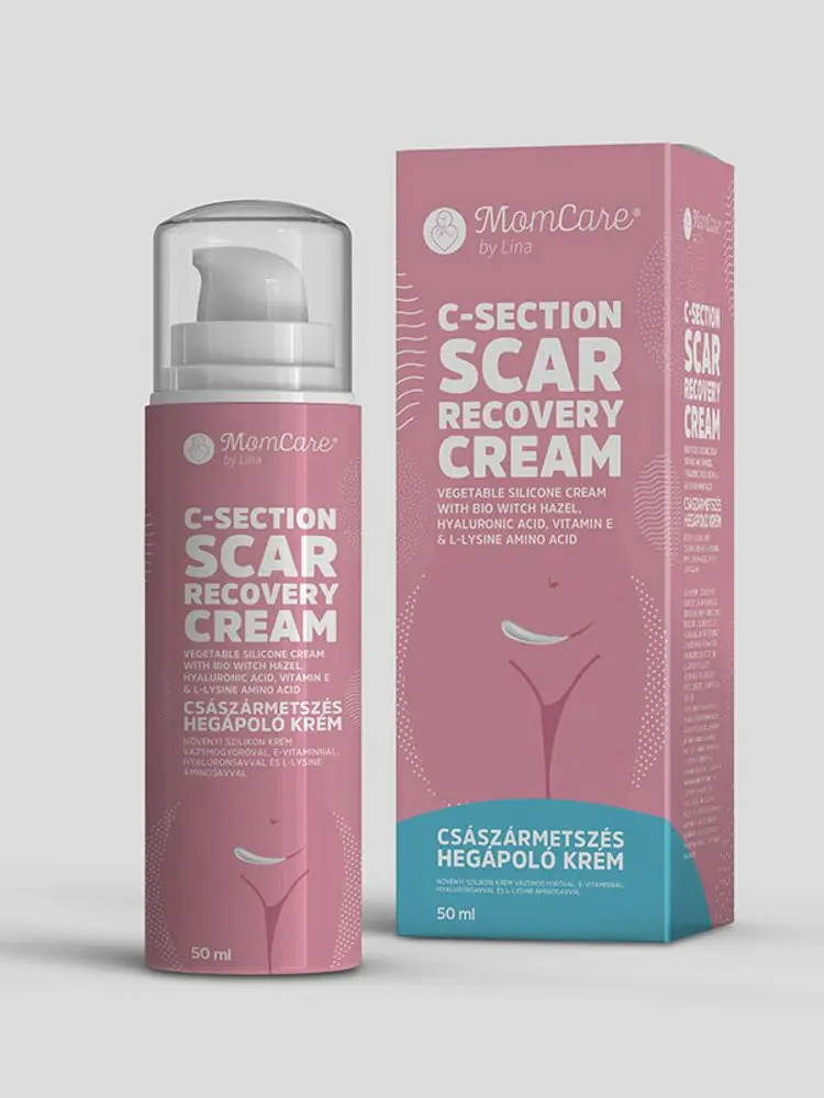 MOMCARE Krém na jizvy po císařském řezu 50 ml