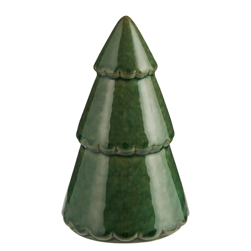 X-MAS Jedle 16 cm - tm. zelená