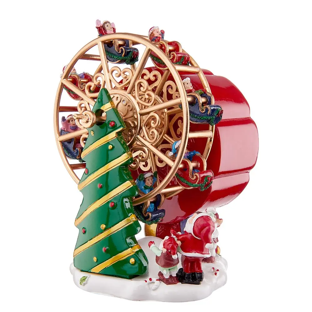 X-MAS Hrací skříňka ruské kolo 10 cm
