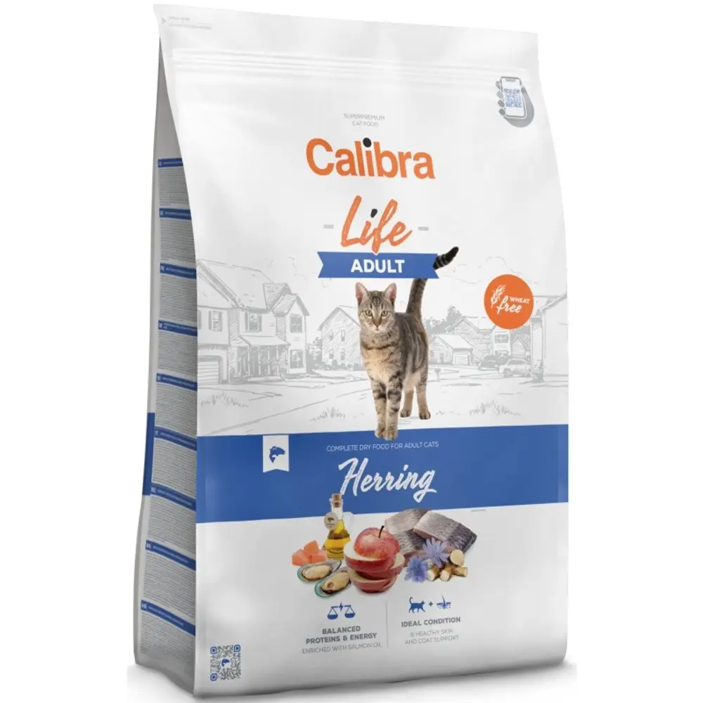 Minimální trvanlivost do 3.8. 2026: Calibra Cat Life Adult Herring 6 kg | P59657