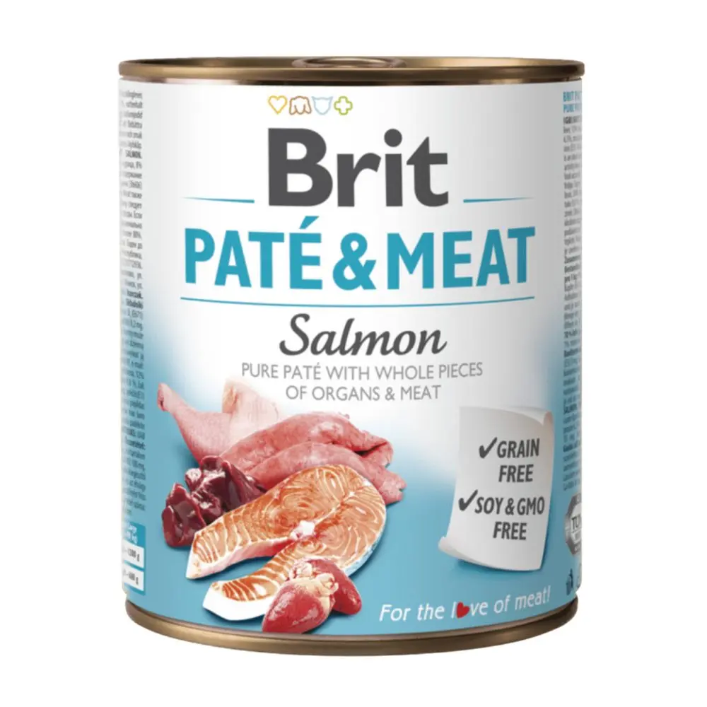 Brit konzerva Paté & Meat Salmon 800 g | Konzerva pro psy | P57991